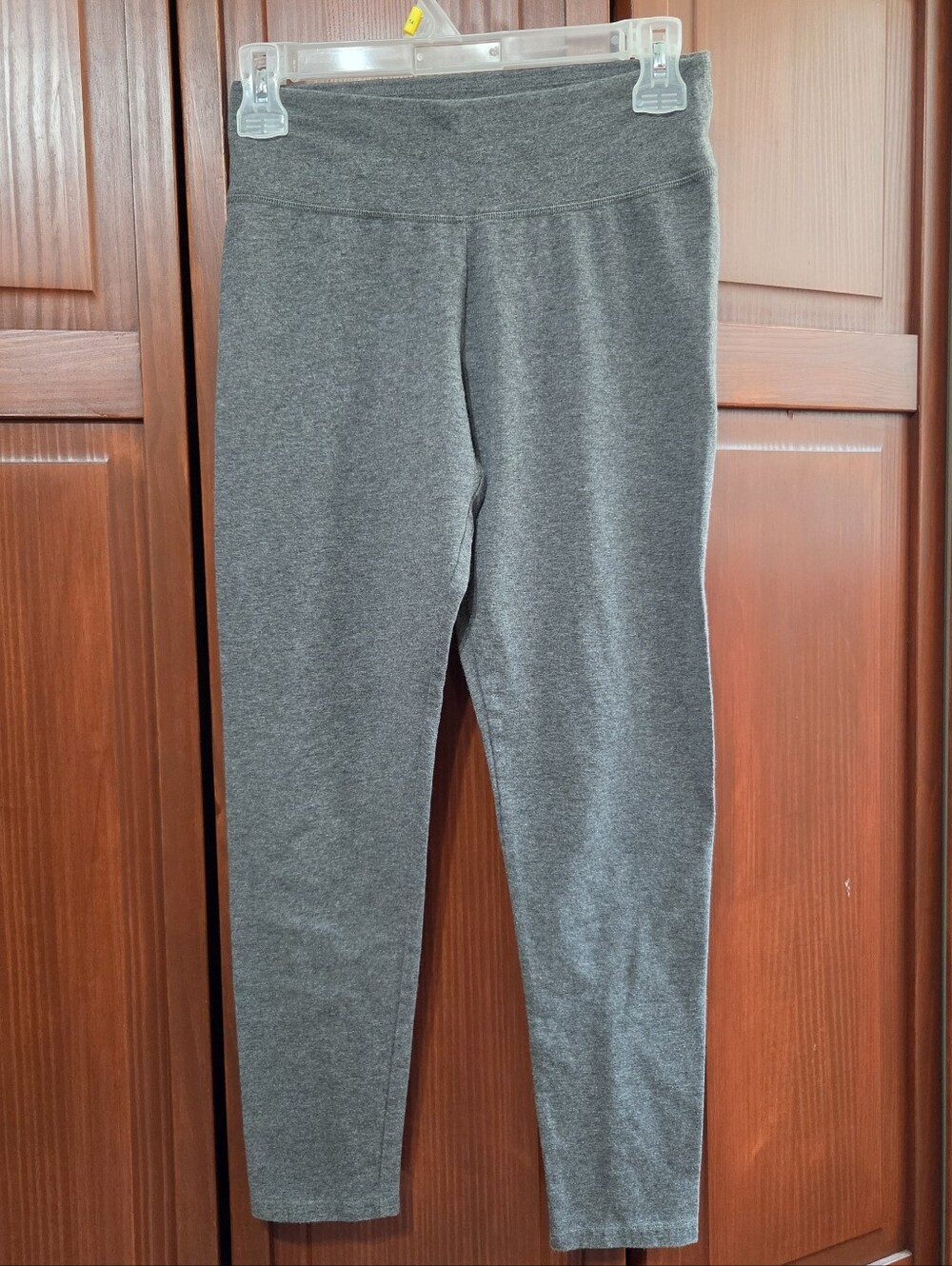Aerie High Waisted Gray Casual Athletic Workout Skinny Leggings Medium Short